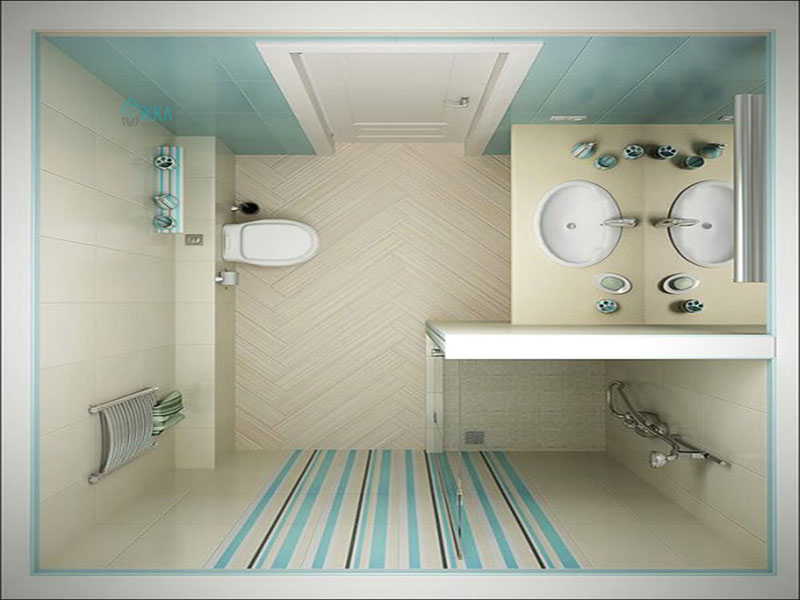 Những mẫu thiết kế nhà vệ sinh nhỏ gọn – hiện đại – tiện nghi